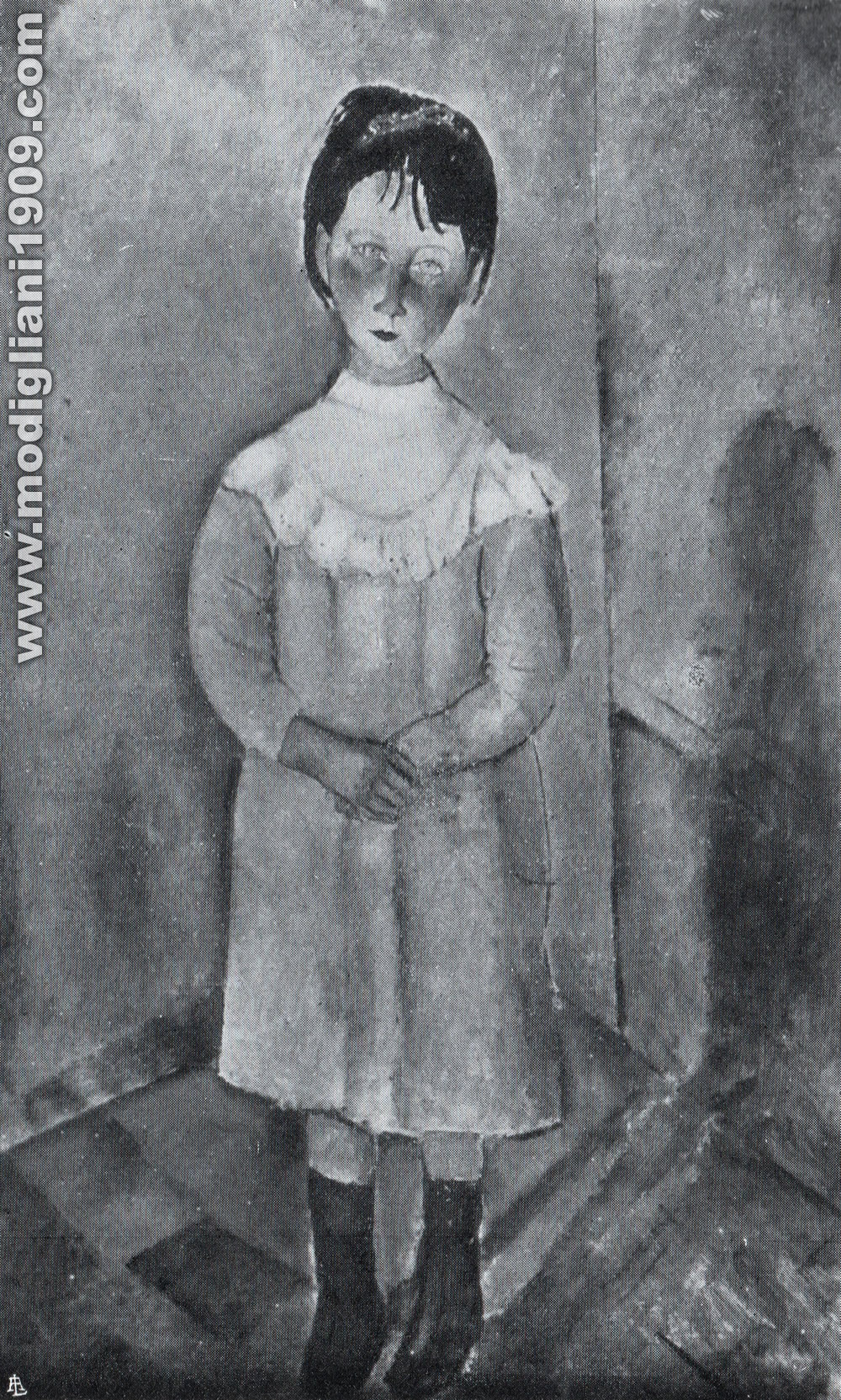 Amedeo Modigliani - Bambina in blue - Parigi. Collezione J. Netter