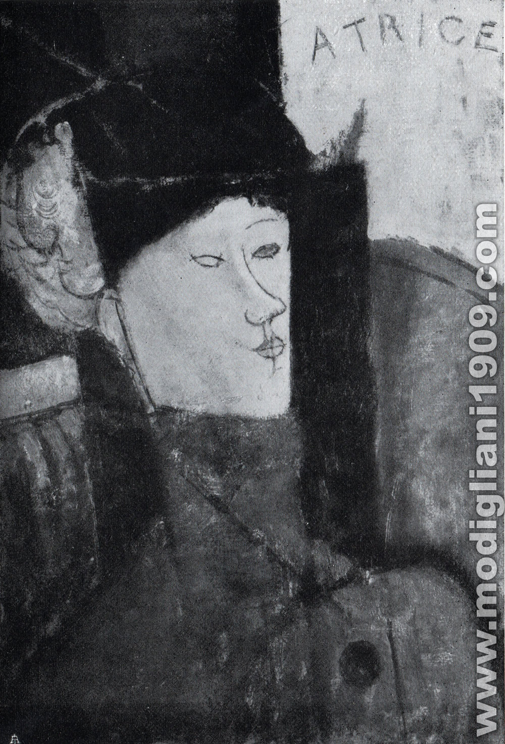 Amedeo Modigliani - Beatrice Hastings - 1916 - Merion. Barnes Foundation