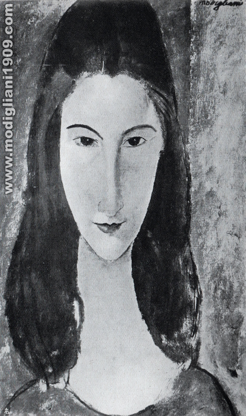 Amedeo Modigliani - Giovane - 1918 - già collezione Riccardo Gualino