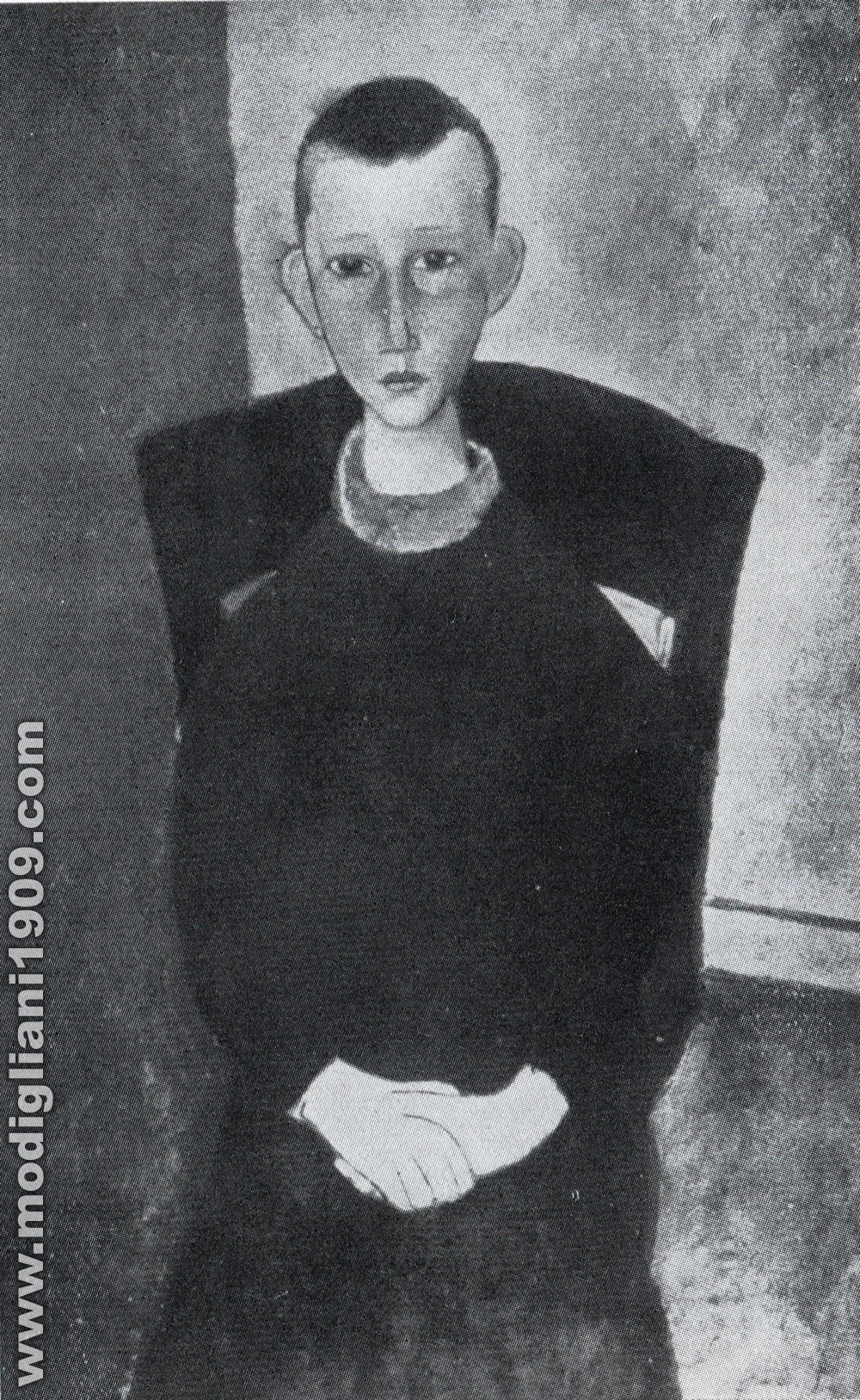 Amedeo Modigliani - Il figlio del portinaio - 1918 - Merion. Collezione Madame Mansurel Dutilleul
