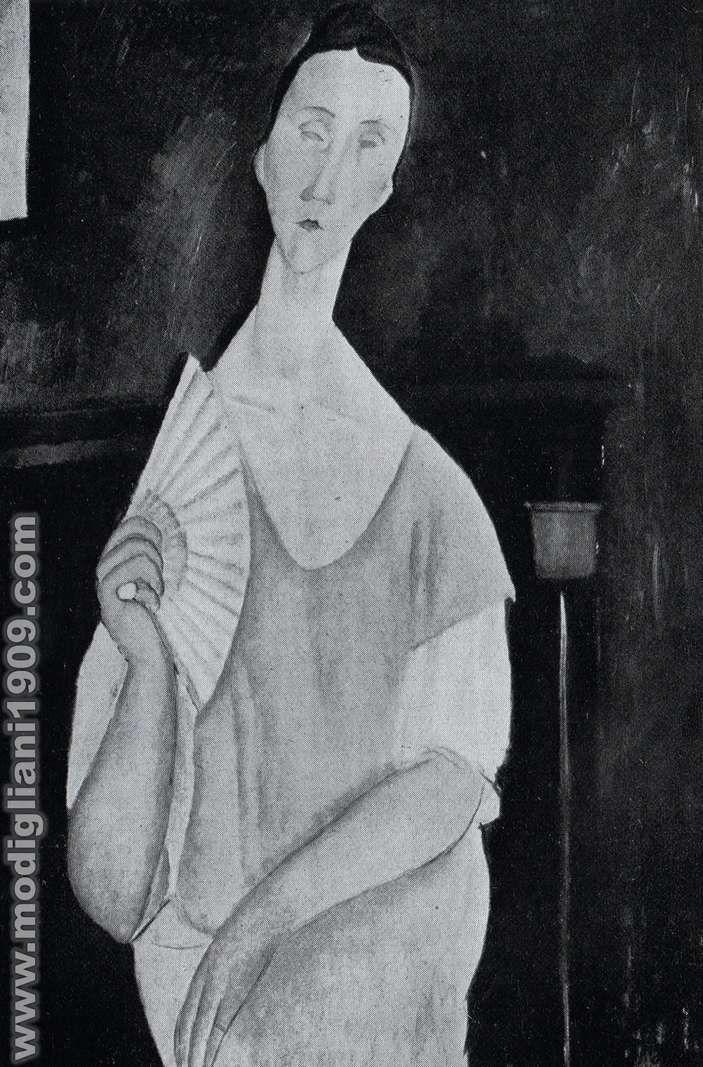 Amedeo Modigliani - Ritratto della signora Lunia Czechowska - New York, collezione De Haukf