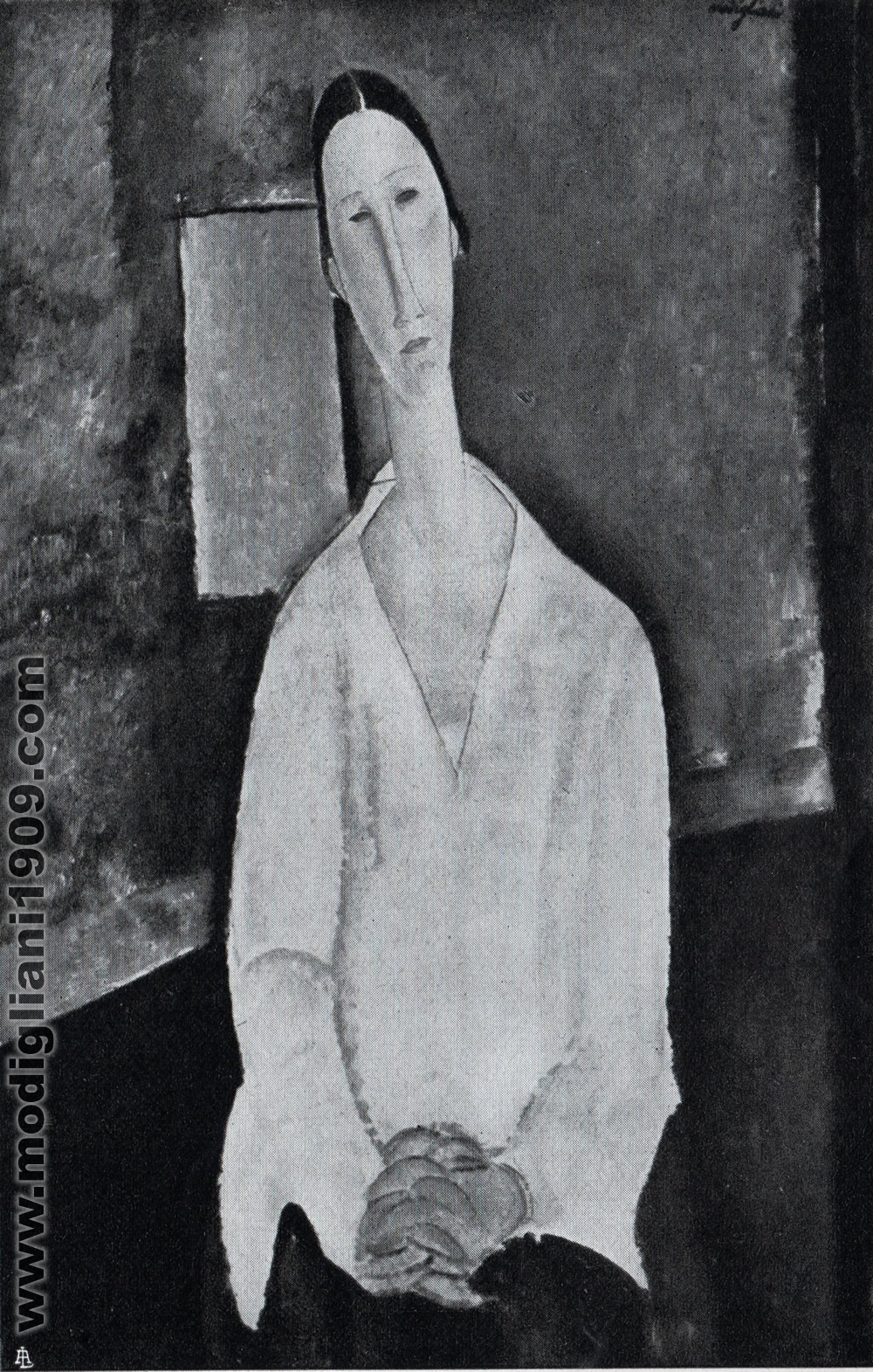 Amedeo Modigliani - Ritratto della signora Zborowski