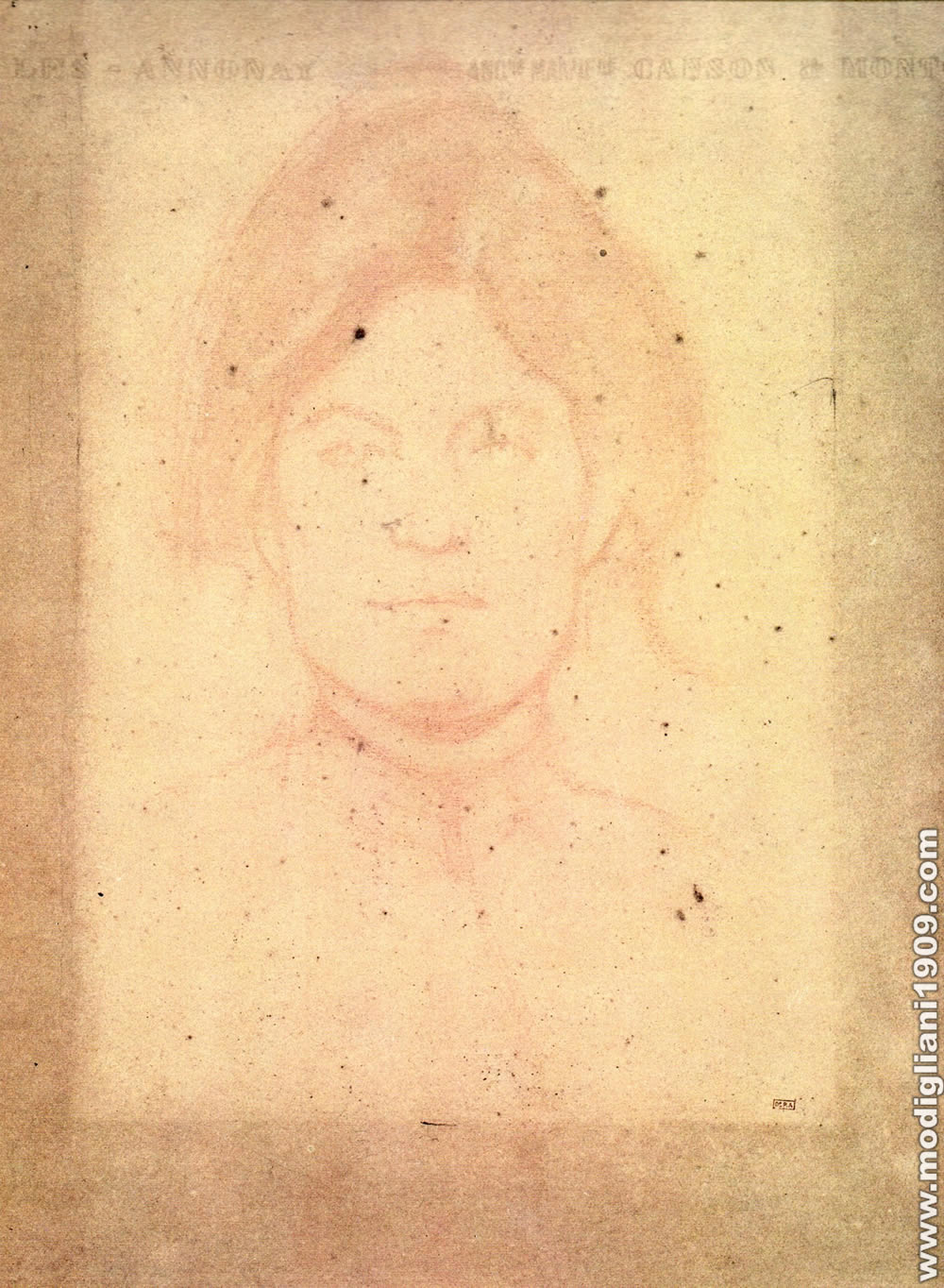 Ritratto della madre dell'artista o di Albertina Olper 