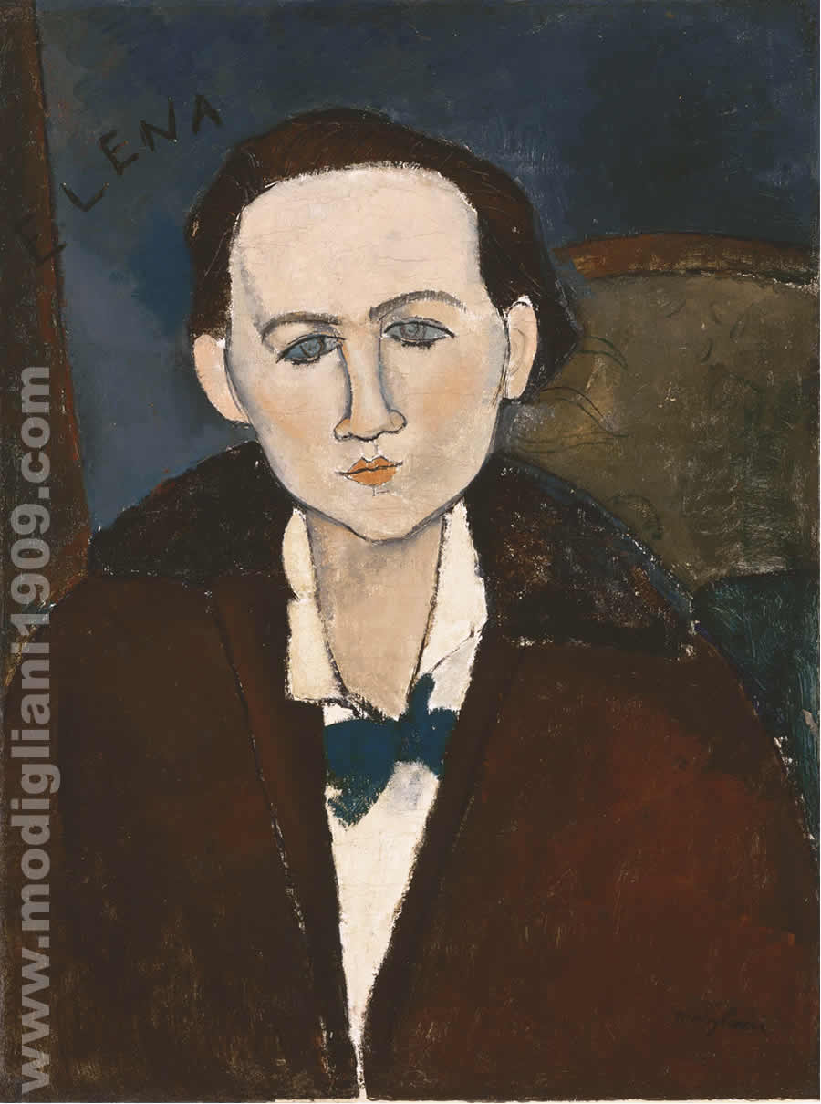 Elena Amedeo Modigliani 1917