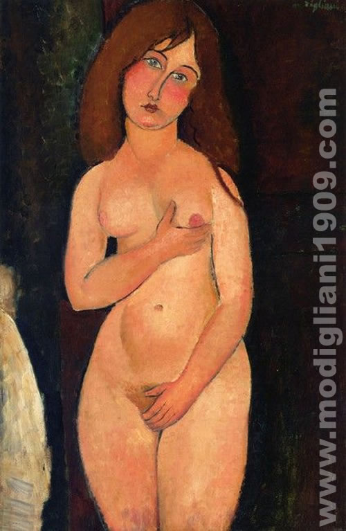 Nudo in piedi Amedeo Modigliani 1917