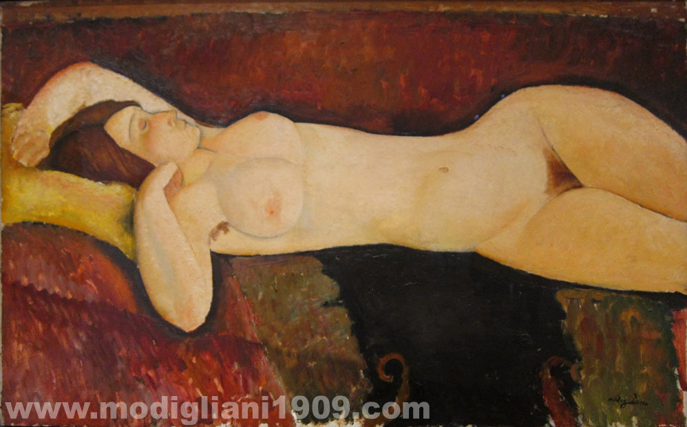 Il grande nudo Amedeo Modigliani 1917