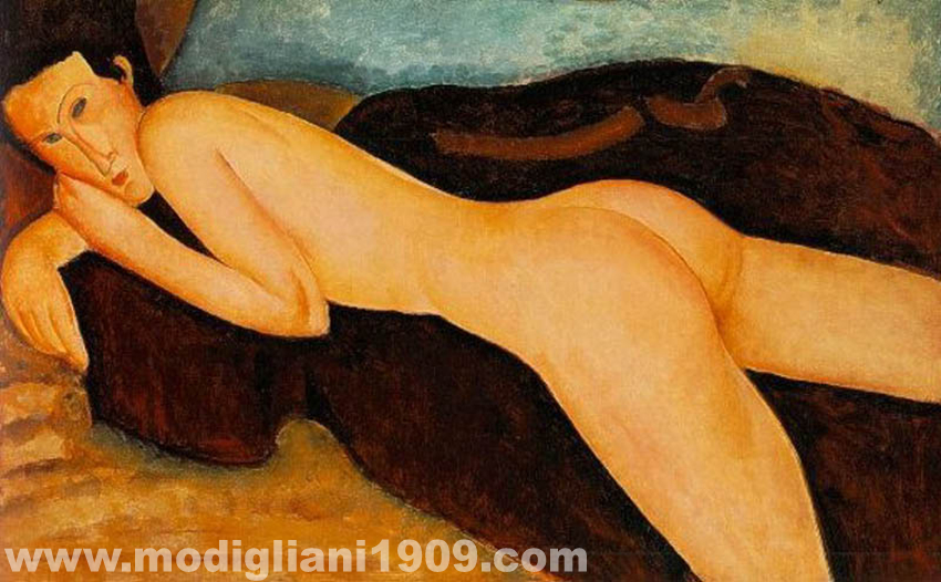 Nudo bocconi Amedeo Modigliani 1917