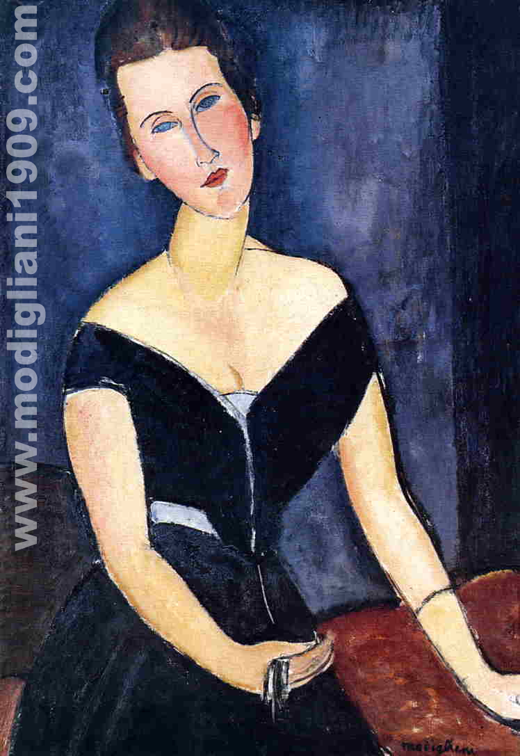 Ritratto della signora Georges Van Muyden Amedeo Modigliani 1917