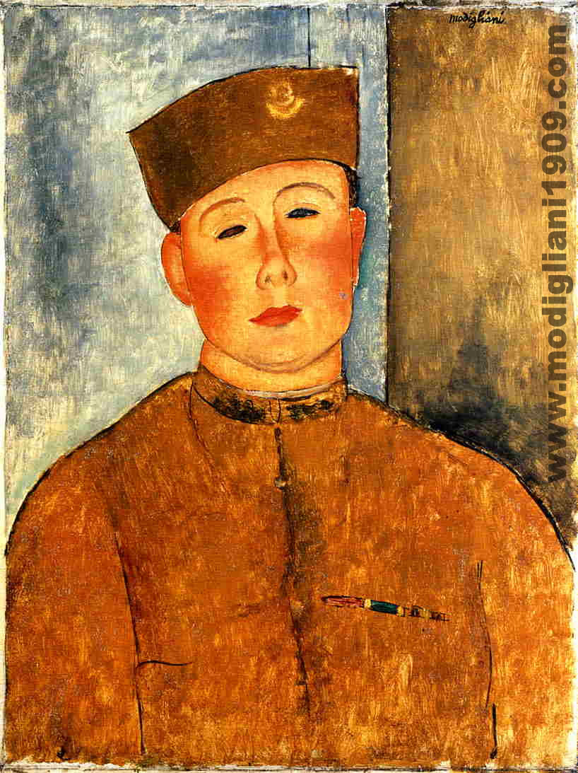 Zuavo Amedeo Modigliani 1918