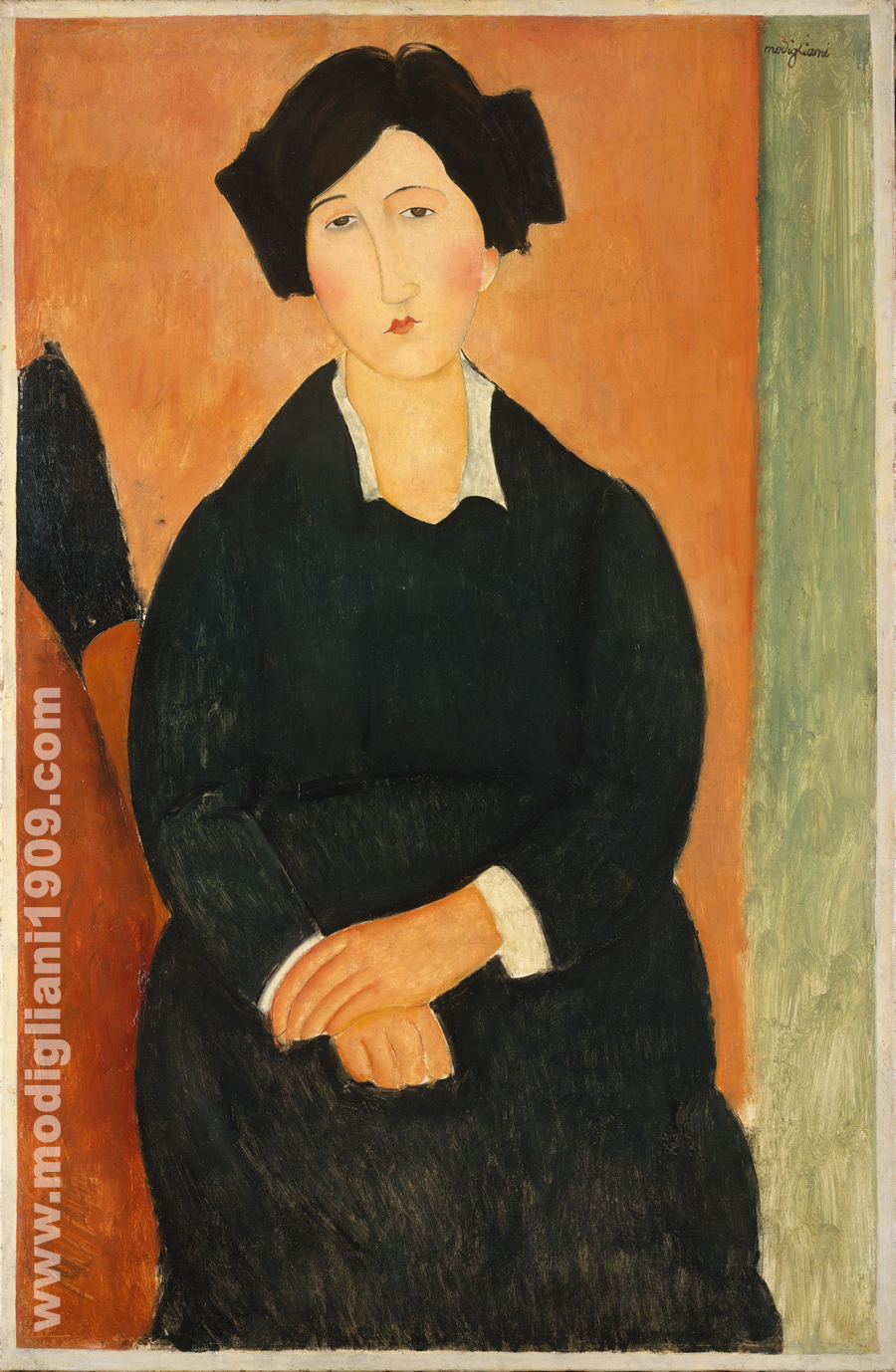 Donna seduta (L'italiana) Amedeo Modigliani 1918