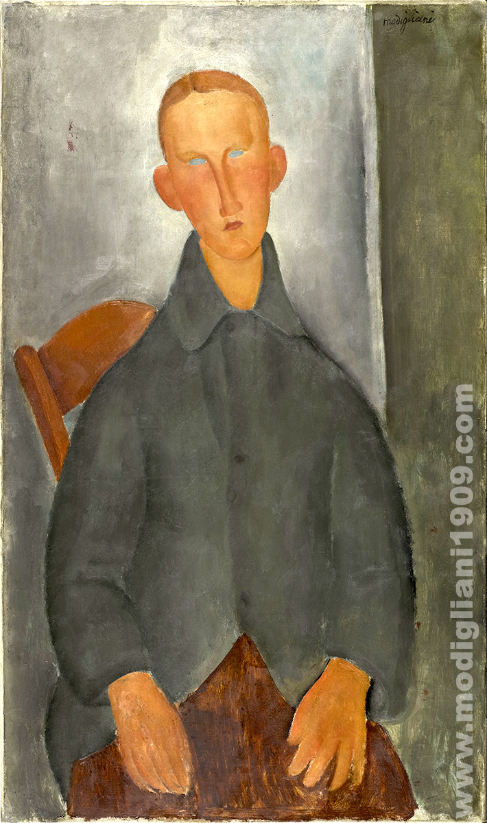 Ragazzo seduto Amedeo Modigliani 1919
