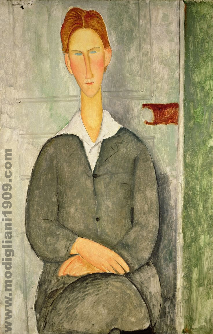 Giovanotto dai capelli rossi Amedeo Modigliani 1919