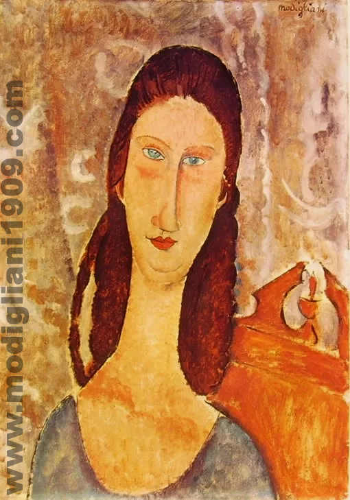 testa di Jeanne Hébuterne Amedeo Modigliani 1919
