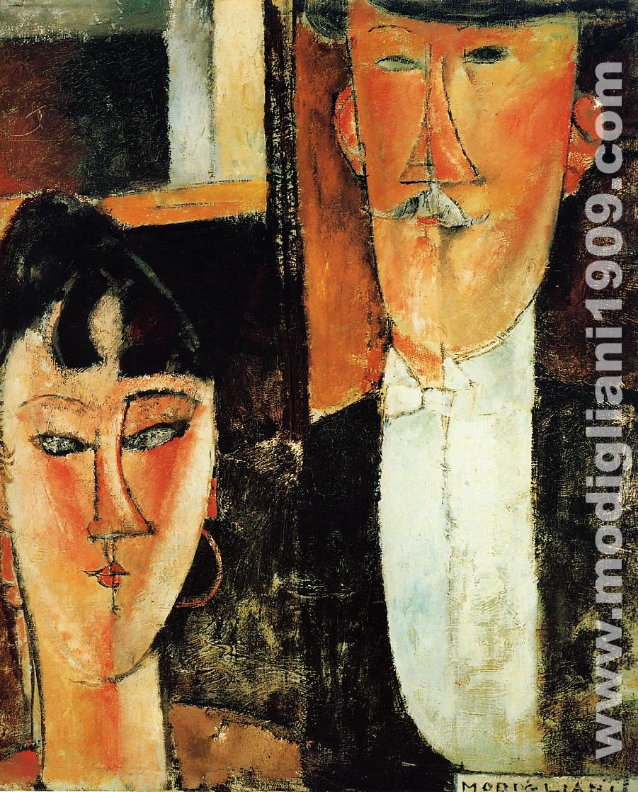 Gli sposi Amedeo Modigliani 1915