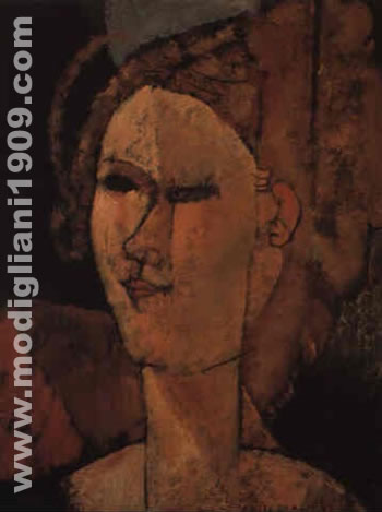 Studio per testa di donna Amedeo Modigliani 1915