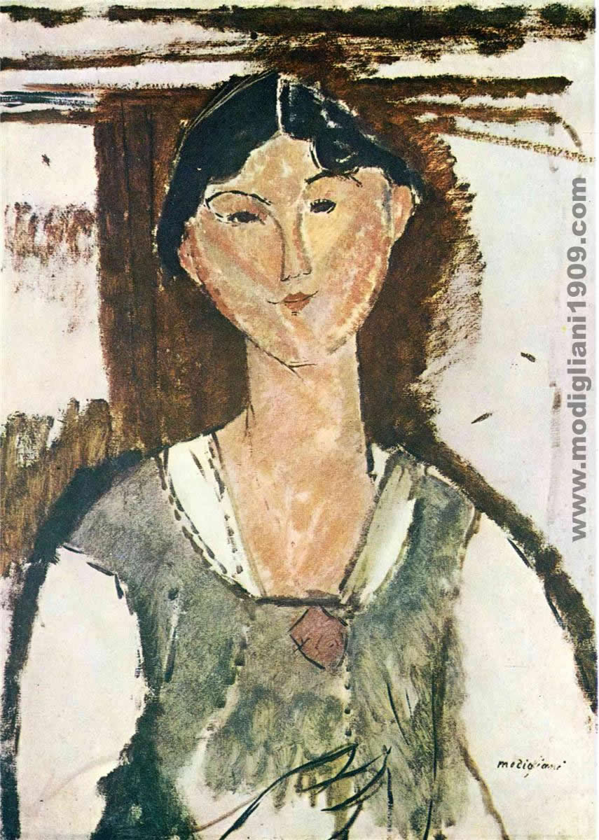 Beatrice Hastings a mezza figura Amedeo Modigliani 1915