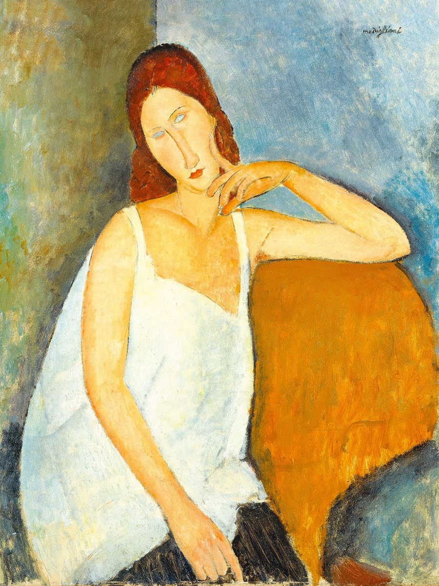Amedeo Modigliani, Jeanne Hébuterne, 1919, huile sur toile, 91,4 x 73 cm ©NEW YORK, METROPOLITAN MUSEUM OF ART