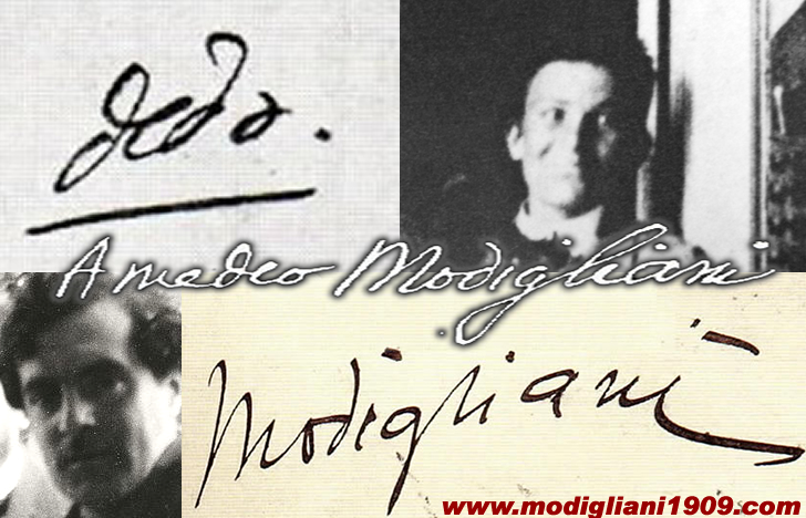 Modigliani signature authentication