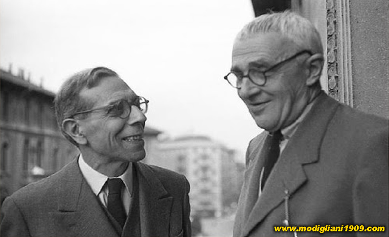 Lamberto Vitali e Giorgio Morandi