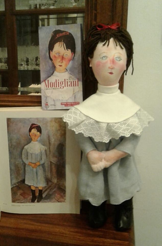 La bambola della Bambina in azzurro di Luana Barontini