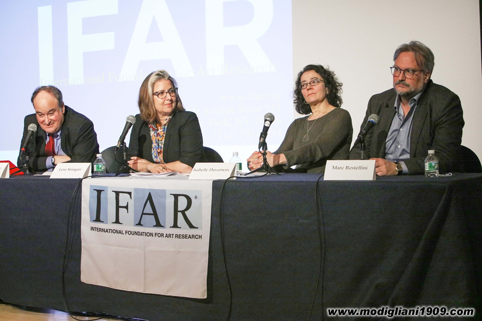 International Foundation for Art Research - Photos from the IFAR Evening on Modigliani April 24, 2018