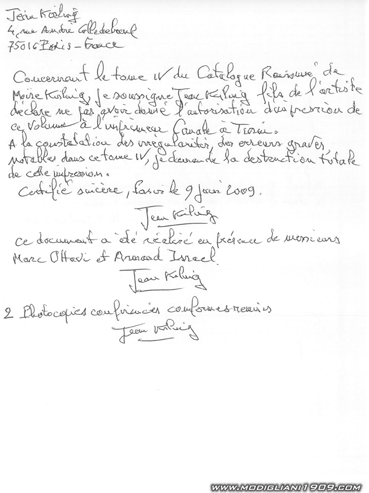  documento inviato da Marc Ottavi a Palazzo Ducale 