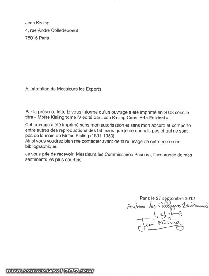  documento inviato da Marc Ottavi a Palazzo Ducale 