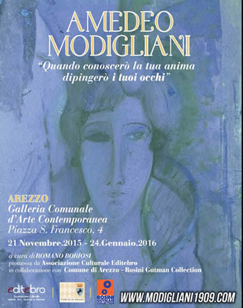  Modigliani in mostra a Arezzo 2015