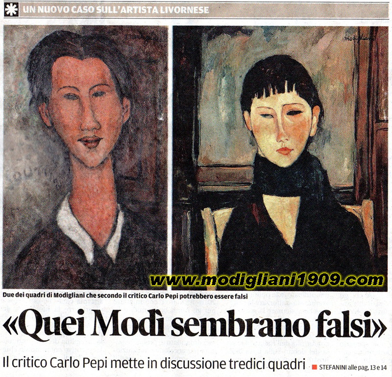 Those Modigliani seems fake